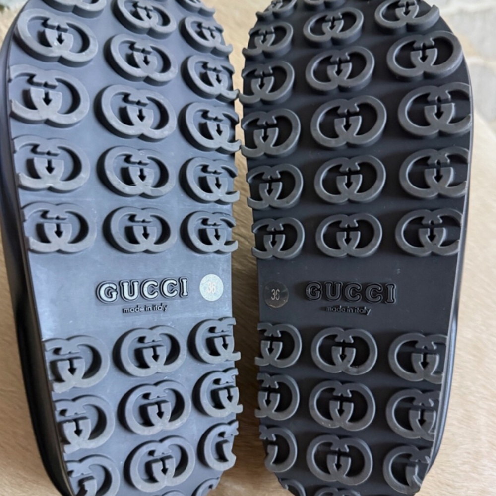 Gucci Women's GG Platform Slide Sandals - 36 - Picture 5 of 10